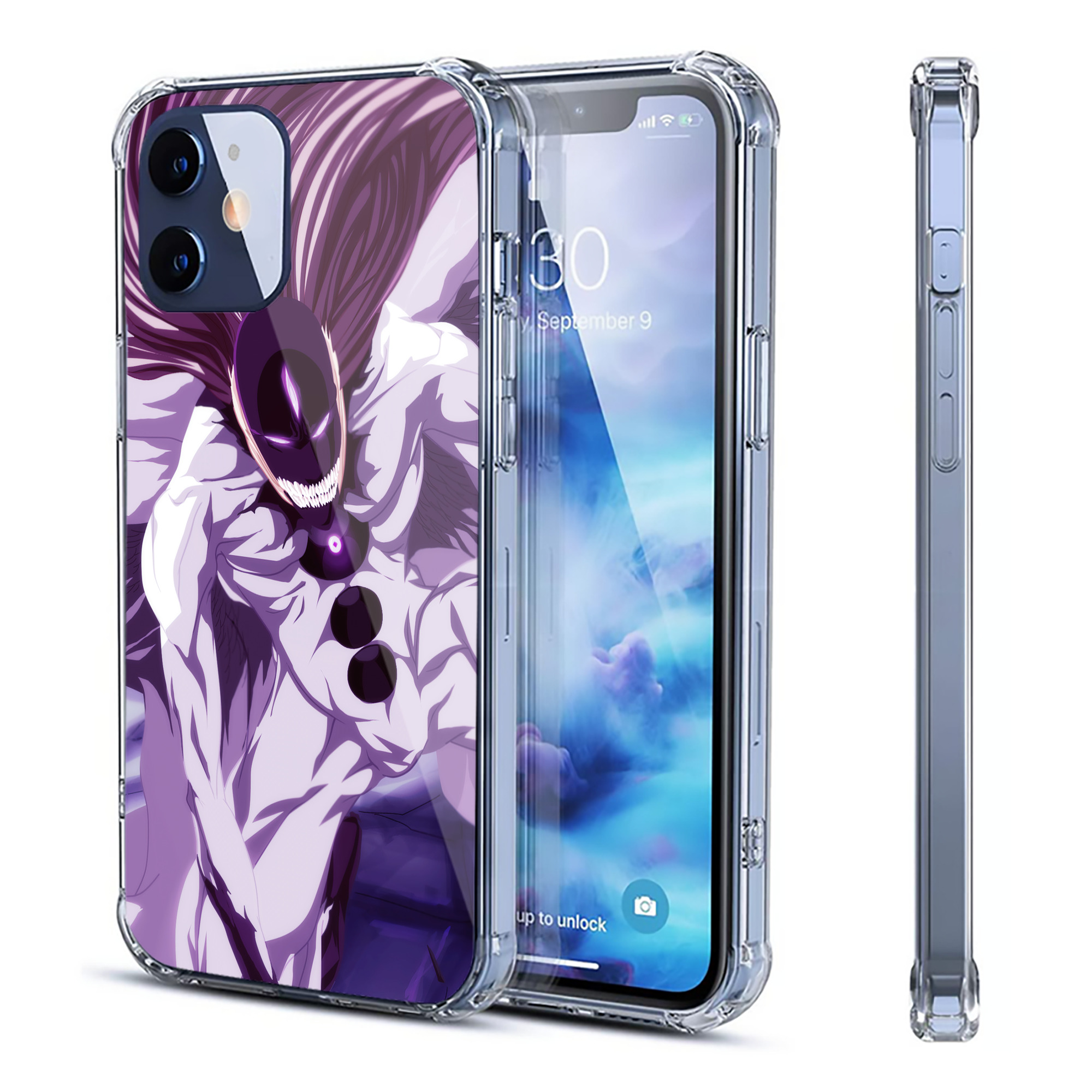 （画像用） ブリーチ BLEACH 【iPhone 12シリーズ対応】透明スマホケース（クリアソフトケース）